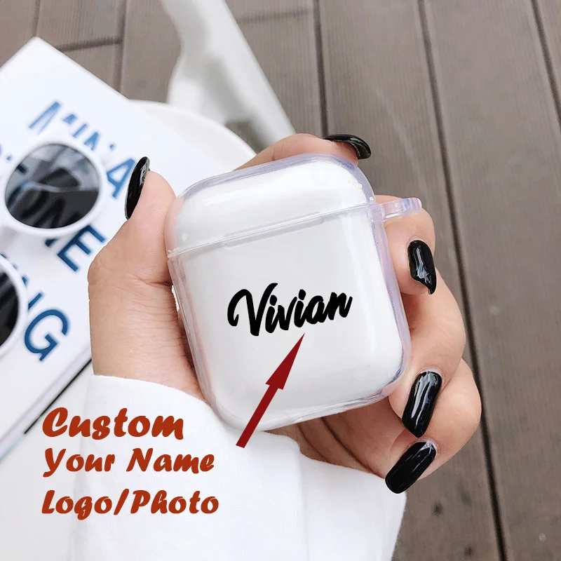 Custom name/logo/image Soft Silicone Case for Air Pods Case for Bluetooth Wireless Airpod Cover DIY Customized Photo Letters Hot
Custom name/logo/image Soft Silicone Case for Air Pods Case for Bluetooth Wireless Airpod Cover DIY Customized Photo Letters Hot