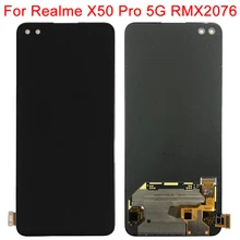 Ensemble écran tactile LCD, 6.44 pouces, pour Oppo Realme X50 Pro 5G XRM2072 XRM2075 XRM2076, Original=