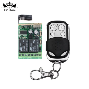 315Mhz/433Mhz Universal Wireless Remote Control Switch DC 12V 2CH Mini Relay Receiver Module And 1pcs RF Transmitter
315Mhz/433Mhz Universal Wireless Remote Control Switch DC 12V 2CH Mini Relay Receiver Module And 1pcs RF Transmitter