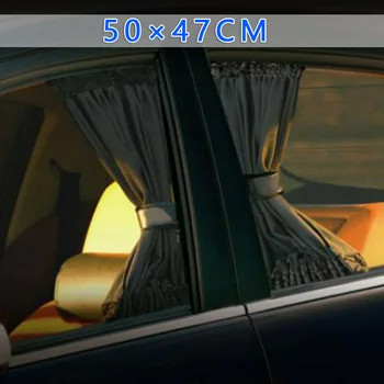 2Pcs Car Sun Shade Curtains UV Protection Side Window Visor Mesh Cover Universal Sun Shade Anti-mosquito Car Sunshade Net Mesh
2Pcs Car Sun Shade Curtains UV Protection Side Window Visor Mesh Cover Universal Sun Shade Anti-mosquito Car Sunshade Net Mesh