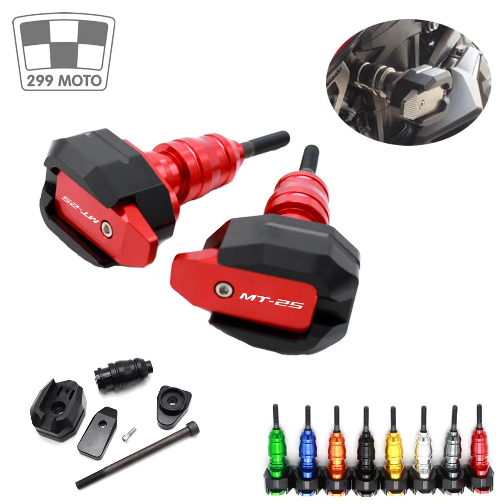 For YAMAHA MT-03 MT-25 MT-07 MT-09 YZF-R3 YZF-R25 falling sliding protection frame fairing guard anti crash pad protector
For YAMAHA MT-03 MT-25 MT-07 MT-09 YZF-R3 YZF-R25 falling sliding protection frame fairing guard anti crash pad protector
