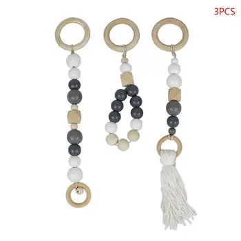 3 Pcs/set Baby Wooden Teeth Beads String Tension Ring Newborn Puzzle Toy 634F
3 Pcs/set Baby Wooden Teeth Beads String Tension Ring Newborn Puzzle Toy 634F