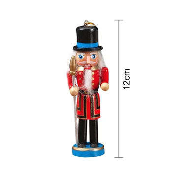 6 PCs Christmas Wooden Crafts 12cm Nutcracker Soldier New Year Shape Puppet Band Dolls Christmas Home Gift Miniatures Decoration
6 PCs Christmas Wooden Crafts 12cm Nutcracker Soldier New Year Shape Puppet Band Dolls Christmas Home Gift Miniatures Decoration