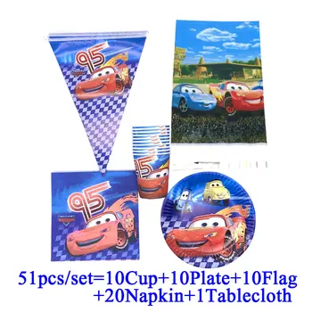 Disney Cars Birthday Party Supplies Paper Cup Plate Napkins Tableware Set Baby Shower Family Party Decorations Cars Banner/Flags
Disney Cars Birthday Party Supplies Paper Cup Plate Napkins Tableware Set Baby Shower Family Party Decorations Cars Banner/Flags