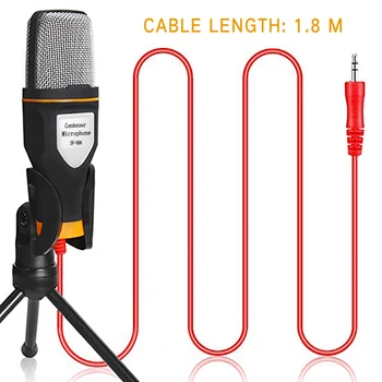 Microphone with Tripod for Karaoke k song Computer Phone live broadcast Handheld conference Meeting microphone with tripod
Microphone with Tripod for Karaoke k song Computer Phone live broadcast Handheld conference Meeting microphone with tripod