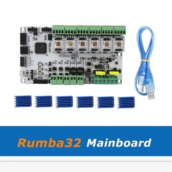6pcs TMC5160 Driver Module + Rumba32 Rumba 32 Motherboard Compatible with Marlin 2.0 32Bit For 3D Printer Parts Board
6pcs TMC5160 Driver Module + Rumba32 Rumba 32 Motherboard Compatible with Marlin 2.0 32Bit For 3D Printer Parts Board