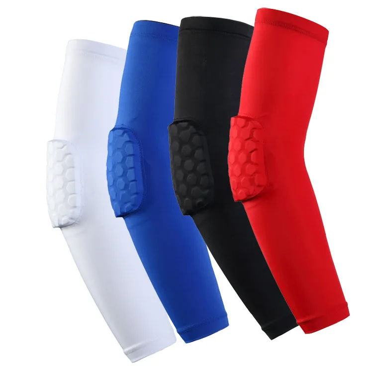 Pro Protective Clothing Sports Basketball Honeycomb Anticollision Confronting Elbow Guard Long Arm Guard Ultra-stretch Quick-Dry
Pro Protective Clothing Sports Basketball Honeycomb Anticollision Confronting Elbow Guard Long Arm Guard Ultra-stretch Quick-Dry