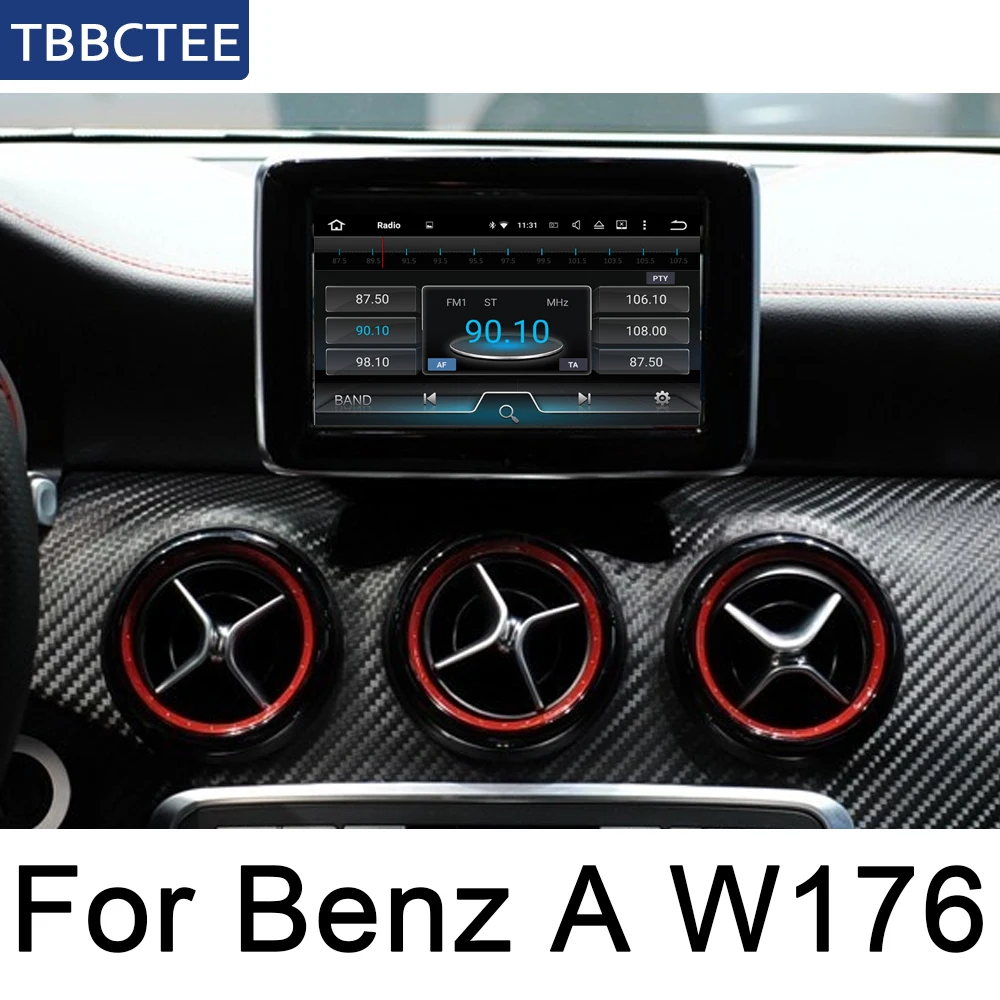 Автомагнитола для Mercedes Benz A Class W176 2015 2019 NTG Android автомобильный плеер оригинальный