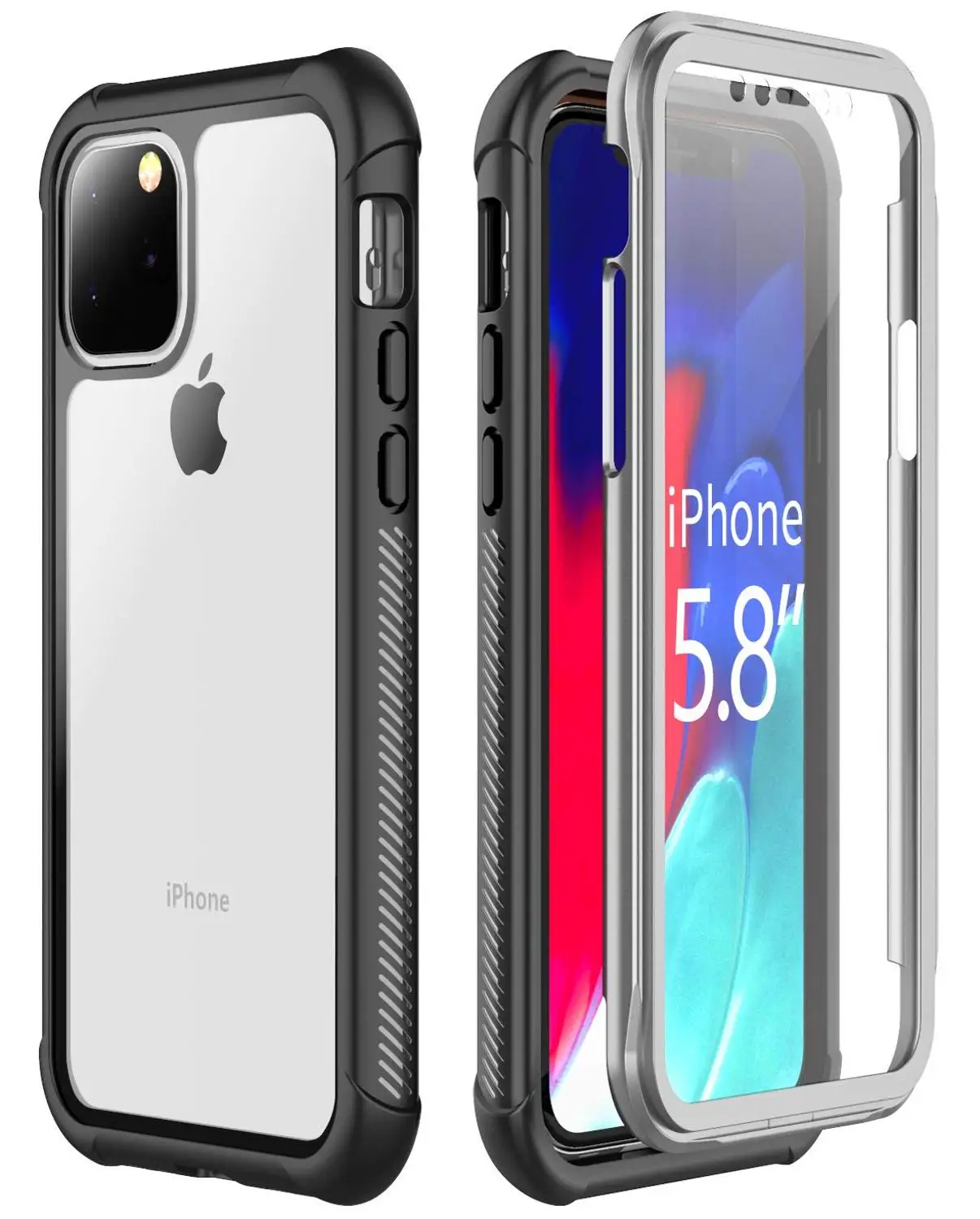 NEW For iPhone 11 Pro Max 2019 Case Full Body Heavy Duty Protection Built-in Screen Protector Coque Shockproof Rugged Cover
NEW For iPhone 11 Pro Max 2019 Case Full Body Heavy Duty Protection Built-in Screen Protector Coque Shockproof Rugged Cover