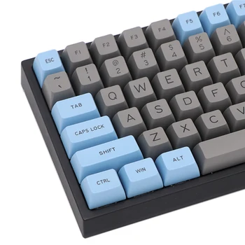 MAXKEY Gray Blue 127KEYS SA PROFILE KEYCAPS SET For Wired USB mechanical keyboard Cherry MX switch keycaps 
MAXKEY Gray Blue 127KEYS SA PROFILE KEYCAPS SET For Wired USB mechanical keyboard Cherry MX switch keycaps