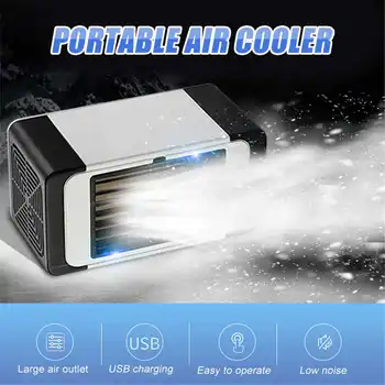 Mini Portable Air Conditioner Fan Humidifier with light Air Cooler USB Cooling Fan Air Conditioning for Home Office 5V
Mini Portable Air Conditioner Fan Humidifier with light Air Cooler USB Cooling Fan Air Conditioning for Home Office 5V