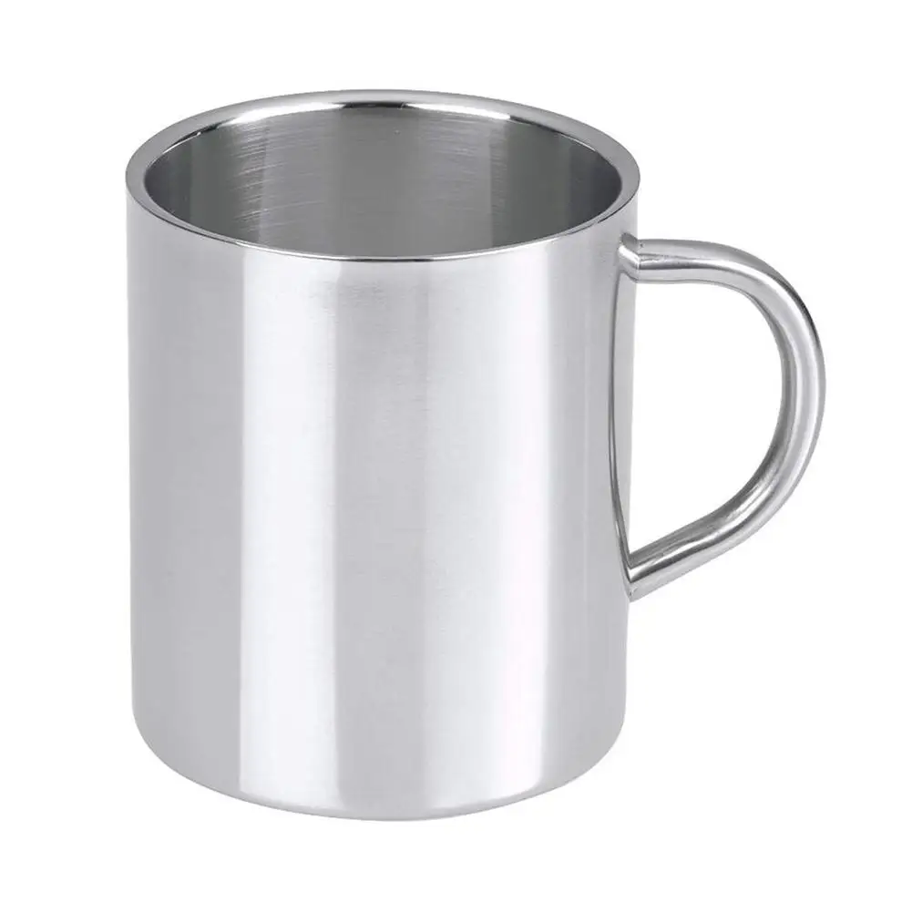 Stainless Steel Coffee Cup Children Milk Tea 400mL Easy to clean and reusable Suitable for drinking coffee or tea outdoors |