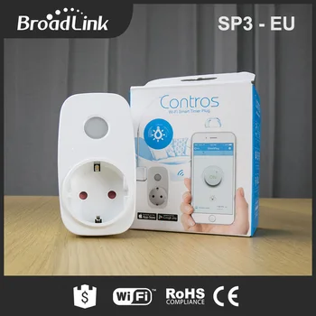 Broadlink SP3 eu/Contros Smart Wireless WiFi Socket 16A 3500w remote Power Supply Plug IOS Android Remote Control
Broadlink SP3 eu/Contros Smart Wireless WiFi Socket 16A 3500w remote Power Supply Plug IOS Android Remote Control