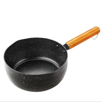 Pans 18/20 CM Soup Stock Pots Maifan Stone Cookware with Wooden Handle Milk Pot Universal Frying Pan Kitchen Pot Frying Pan
Pans 18/20 CM Soup Stock Pots Maifan Stone Cookware with Wooden Handle Milk Pot Universal Frying Pan Kitchen Pot Frying Pan