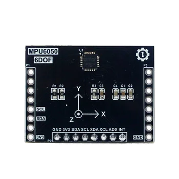 MPU6050 Three-dimensional Angle Sensor 6DOF Three-six-axis Accelerometer Electronic Gyroscope
MPU6050 Three-dimensional Angle Sensor 6DOF Three-six-axis Accelerometer Electronic Gyroscope
