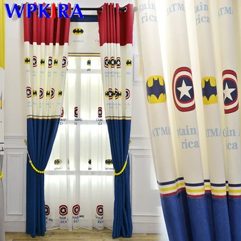 The Avengers Captain America Batman Embroidered Tulle Curtain for Boys Bedroom Living Room Cartoon Children Blackout Curtain D3
The Avengers Captain America Batman Embroidered Tulle Curtain for Boys Bedroom Living Room Cartoon Children Blackout Curtain D3