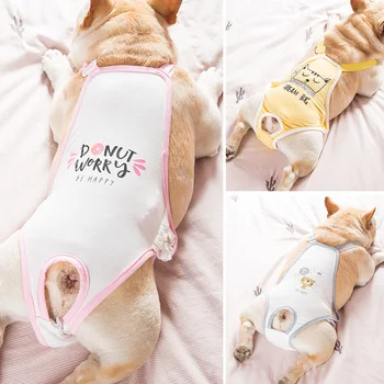 Female Dog Diaper Pet Sanitary Pant Jumpsuit Girl Dog Cotton Physiological Shorts Washable Panties Underwear For French Bulldog
Female Dog Diaper Pet Sanitary Pant Jumpsuit Girl Dog Cotton Physiological Shorts Washable Panties Underwear For French Bulldog