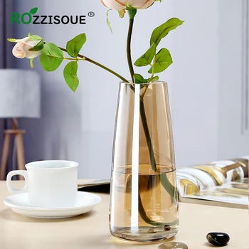 Creative Modern Aurora Vase Hydroponic Glass Flower Pot Terrarium Glass Containers Transparent Glass Decoration European Vase
Creative Modern Aurora Vase Hydroponic Glass Flower Pot Terrarium Glass Containers Transparent Glass Decoration European Vase