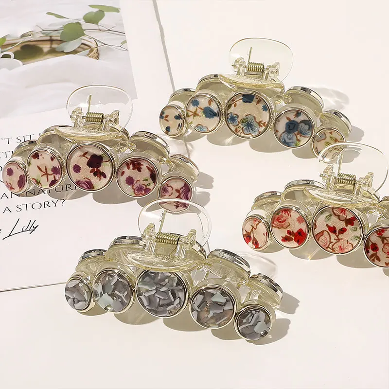 Marble Leopard Flower Print Hairpins Women Hair Accessories Plastic Hair Claw Handmade Hair Clip Geometric Acetate Barrettes
Marble Leopard Flower Print Hairpins Women Hair Accessories Plastic Hair Claw Handmade Hair Clip Geometric Acetate Barrettes