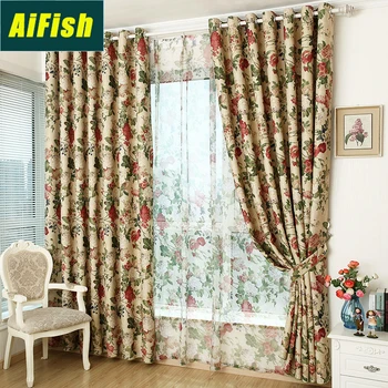 Idyllic Fresh Flower Print Curtains Green Floral Tulle Bedroom Living Room Can Be Customized Blackout Finished Curtains ZH444-4
Idyllic Fresh Flower Print Curtains Green Floral Tulle Bedroom Living Room Can Be Customized Blackout Finished Curtains ZH444-4