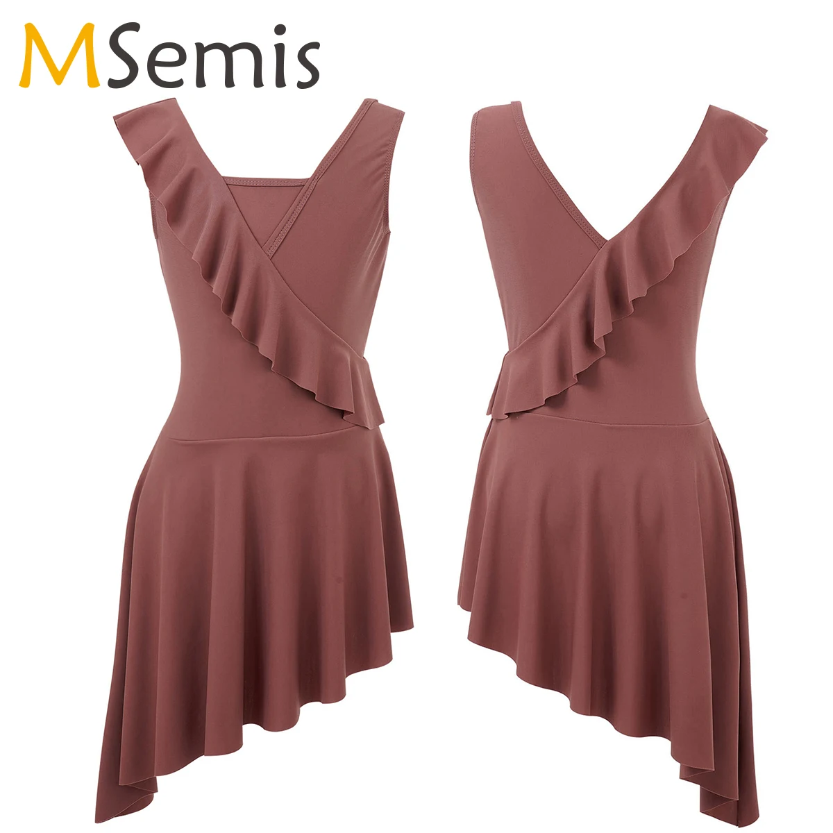 Трико детское, без рукавов, с оборками, с открытой спиной
Трико детское, без рукавов, с оборками, с открытой спиной