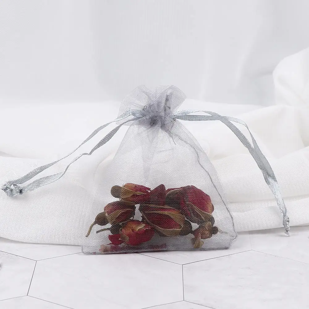 10pcs drawable organza bags gift bags jewellery christmas