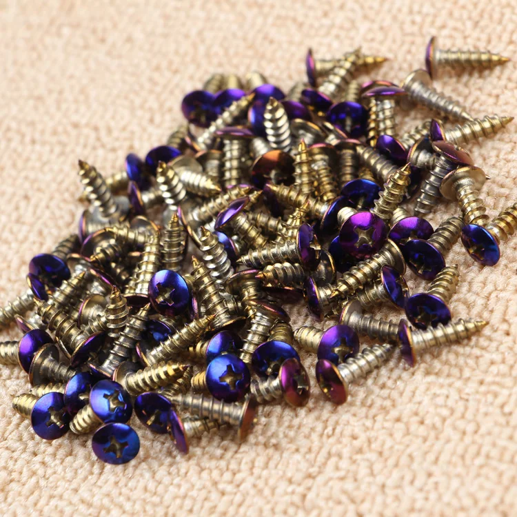 10 Pcs For Honda Dio KTM Msx125 Z900 Motorcycle Stainless Steel 304 M5x15 Titanium Burning Cross Nuts Bolts Moto Tip Screws
10 Pcs For Honda Dio KTM Msx125 Z900 Motorcycle Stainless Steel 304 M5x15 Titanium Burning Cross Nuts Bolts Moto Tip Screws