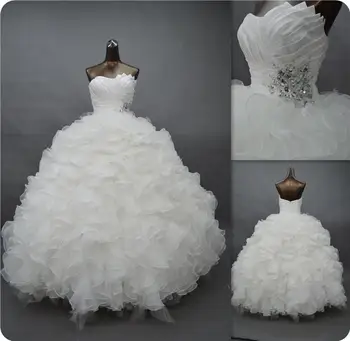 Ruffled Ball bridal Gown Organza Fashionable Quinceanera Debutante Party Gown Beaded Vestidos 2018 Mother of the Bride Dresses
Ruffled Ball bridal Gown Organza Fashionable Quinceanera Debutante Party Gown Beaded Vestidos 2018 Mother of the Bride Dresses