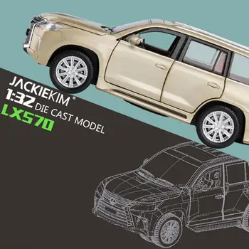 1:32 Vehicle Car Toy Car Model Pull Back Toy for Children Pull Back Models Sound Light Diecast Boy Kids Gift SUV For Lexus LX570
1:32 Vehicle Car Toy Car Model Pull Back Toy for Children Pull Back Models Sound Light Diecast Boy Kids Gift SUV For Lexus LX570