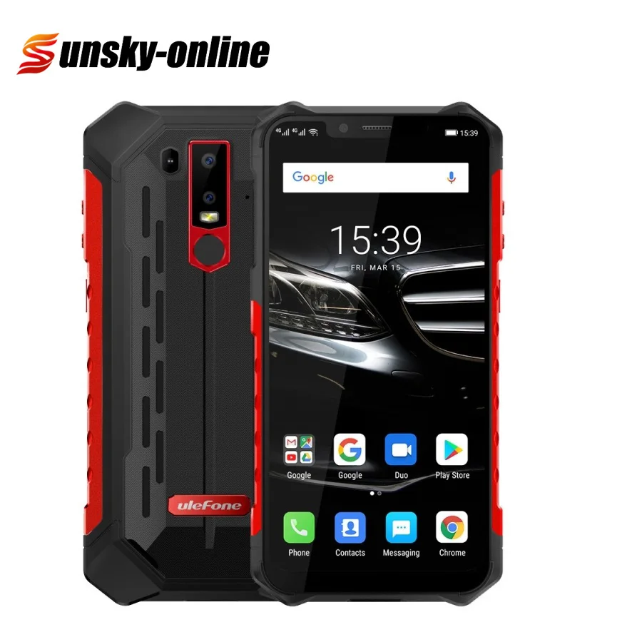 Ulefone Armor 6E Rugged Mobile Phones 5000mAh 6.2 ''Dual 4G & VoLTE 4GB+64GB Waterproof Android 9.0 Wireless Charging Smartphone
Ulefone Armor 6E Rugged Mobile Phones 5000mAh 6.2 ''Dual 4G & VoLTE 4GB+64GB Waterproof Android 9.0 Wireless Charging Smartphone