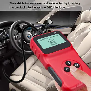 V309 OBD2 Interface Automobile Fault Detector Car Diagnostic Instrument Tools Fault Detection Tool Car Fault Diagnosis Scanner
V309 OBD2 Interface Automobile Fault Detector Car Diagnostic Instrument Tools Fault Detection Tool Car Fault Diagnosis Scanner