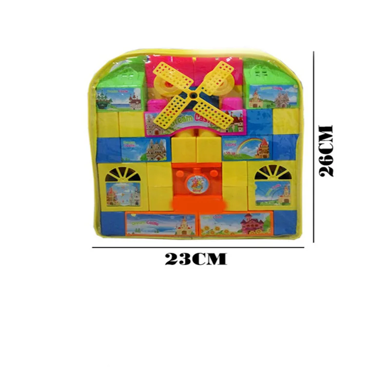 Children Large Particles Fight Inserted Joint Windmill Building Blocks Baby Nursery Educational PVC Backpack Building Blocks Toy
Children Large Particles Fight Inserted Joint Windmill Building Blocks Baby Nursery Educational PVC Backpack Building Blocks Toy