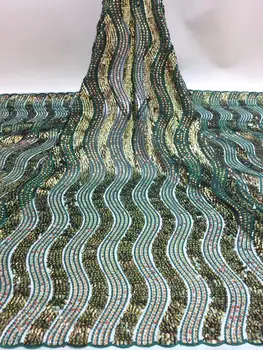 New 2020 African Sequins Tulle Lace Fabric High Quality French Net Lace Fabric Organza Embroidery Nigerian Lace Fabric Wedding
New 2020 African Sequins Tulle Lace Fabric High Quality French Net Lace Fabric Organza Embroidery Nigerian Lace Fabric Wedding