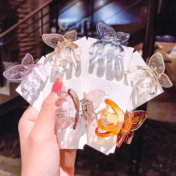 1pcs New Korea Cute Stereoscopic Resin Butterfly Colorful Transparent Head Clip Hairpin Hair Accessories For Women
1pcs New Korea Cute Stereoscopic Resin Butterfly Colorful Transparent Head Clip Hairpin Hair Accessories For Women
