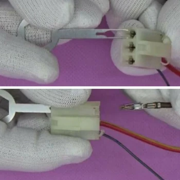 3pcs Car Electrical Terminal Key Pin Wiring Crimp Connector Removel Puller Tool Accessori Auto Harness Connection Picking Tool
3pcs Car Electrical Terminal Key Pin Wiring Crimp Connector Removel Puller Tool Accessori Auto Harness Connection Picking Tool