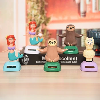 Solar Toy Dancing Sloth Mermaid Alpaca Figures Desktop Ornaments Bobbling Shaking Action Figure for Car Window Office Home Decor
Solar Toy Dancing Sloth Mermaid Alpaca Figures Desktop Ornaments Bobbling Shaking Action Figure for Car Window Office Home Decor