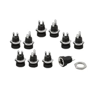 10pcs 3A 12v 5.5 x 2.1mm / 5.5x2.5mm / 3.5 x 1.3mm DC Power Supply Socket Female Jack Panel Mount Connector 
10pcs 3A 12v 5.5 x 2.1mm / 5.5x2.5mm / 3.5 x 1.3mm DC Power Supply Socket Female Jack Panel Mount Connector