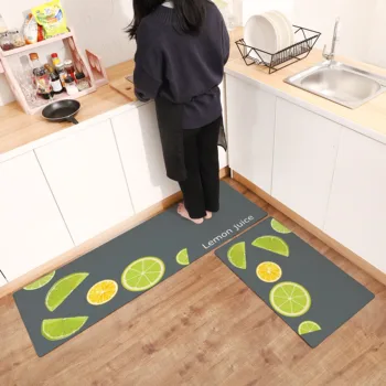 Long Printed Kitchen Mat PVC Non-slip Floor Mat Easy To Clean Kitchen Leather Carpet Corridor Living Room Multifunction
Long Printed Kitchen Mat PVC Non-slip Floor Mat Easy To Clean Kitchen Leather Carpet Corridor Living Room Multifunction