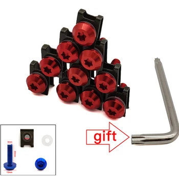 Aluminium Motorcycle 6mm Fairing Bolts Fastener Clips Screw Spring Nuts For Yamaha x max 125 250 400 300 VMAX 1700 1200 125
Aluminium Motorcycle 6mm Fairing Bolts Fastener Clips Screw Spring Nuts For Yamaha x max 125 250 400 300 VMAX 1700 1200 125