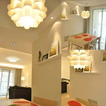 Lotus Chandelier Ceiling Chandelier PVC AC110-240V Bedroom Nordic Hanglamp Loft Industrial Lamp DIY Puzzle Light Beautiful
Lotus Chandelier Ceiling Chandelier PVC AC110-240V Bedroom Nordic Hanglamp Loft Industrial Lamp DIY Puzzle Light Beautiful