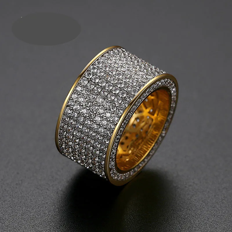 Funmode Hip Hop AAA Cubic Zircon Pave Gold Rings for Men bijoux femme Circle Rings Jewelry Wholesale FR179
Funmode Hip Hop AAA Cubic Zircon Pave Gold Rings for Men bijoux femme Circle Rings Jewelry Wholesale FR179