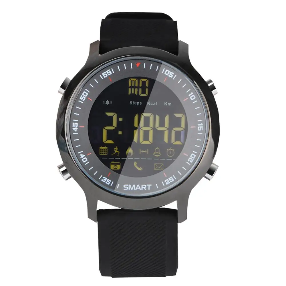 Фото EX18 Smart Watch Bluetooth 4.0 Man IP68 Waterproof Support Call and SMS Alert Pedometer Sports Activities Tracker Smartwatch | Электроника