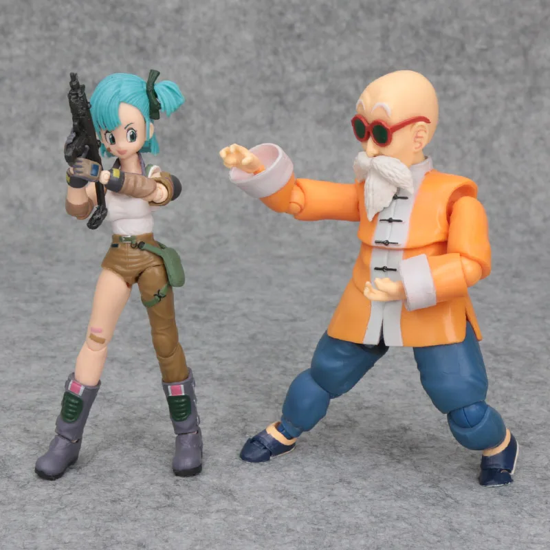 Dragon Ball Z SHF Master Roshi Bulma Mestre Kame PVC Toy Dragon Ball Action Figure doll Figurals Brinquedos gifts
Dragon Ball Z SHF Master Roshi Bulma Mestre Kame PVC Toy Dragon Ball Action Figure doll Figurals Brinquedos gifts