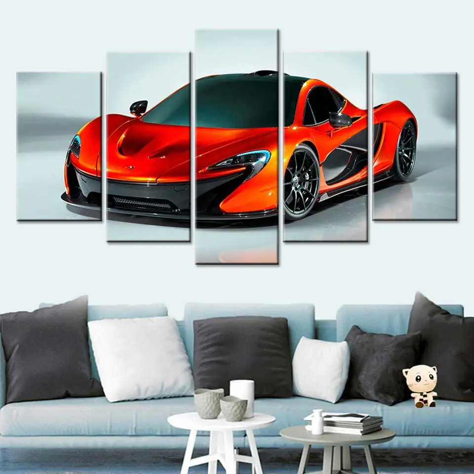 Современный HD Печатный холст McLaren новая концепция спортивный автомобиль плакат 5