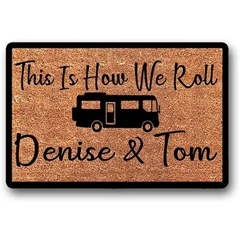 This is How We Roll Doormat - Personalized Custom Coir Door Mat - Class A Rv Motorhome Camper
This is How We Roll Doormat - Personalized Custom Coir Door Mat - Class A Rv Motorhome Camper