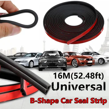 16M B-Shape Car Door Edge Type B Trim Seal Sealing Strip Rubber Replacement Anti-Collusion
16M B-Shape Car Door Edge Type B Trim Seal Sealing Strip Rubber Replacement Anti-Collusion