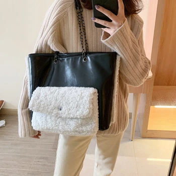 Fashion Crossbody Bags For Women Large Capacity Chain Handbag PU Leather Shoulder Bag Two Sets Ladies Designer Evening Bags
Fashion Crossbody Bags For Women Large Capacity Chain Handbag PU Leather Shoulder Bag Two Sets Ladies Designer Evening Bags