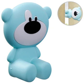 Cartoon Silicone Door Stop Baby Security Creative Bear Door Card Child Finger Protection Soft Door Stopper Edge & Corner Guards
Cartoon Silicone Door Stop Baby Security Creative Bear Door Card Child Finger Protection Soft Door Stopper Edge & Corner Guards