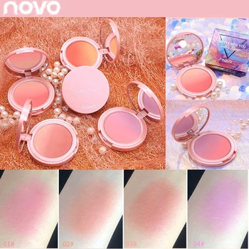 NOVO 4 Colors Face Powder Blusher Makeup Baked Long-lasting Gradient Blush Palette
NOVO 4 Colors Face Powder Blusher Makeup Baked Long-lasting Gradient Blush Palette