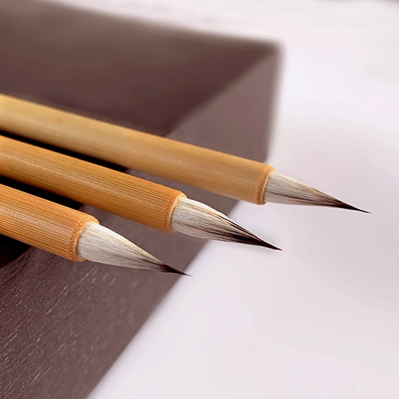 Chinese Rabbit Multiple Hair Writing Brushes Chinese Calligraphy Brush Pen Short Hair Small Regular Script Calligraphy Brushes
Chinese Rabbit Multiple Hair Writing Brushes Chinese Calligraphy Brush Pen Short Hair Small Regular Script Calligraphy Brushes